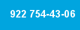 922 754-43-06 922 754-43-06
